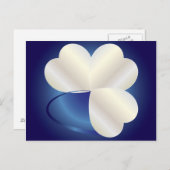 Carte Postale Bague de trois coeurs (Devant / Derrière)