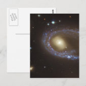 Carte Postale Bague lenticulaire non barrée Galaxy AM 0644-741 (Devant / Derrière)