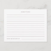 Carte Postale Bagues de mariage Blush demande de recette pour la (Dos)