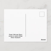 Carte Postale Bagues JWST de la planète Neptune (Dos)