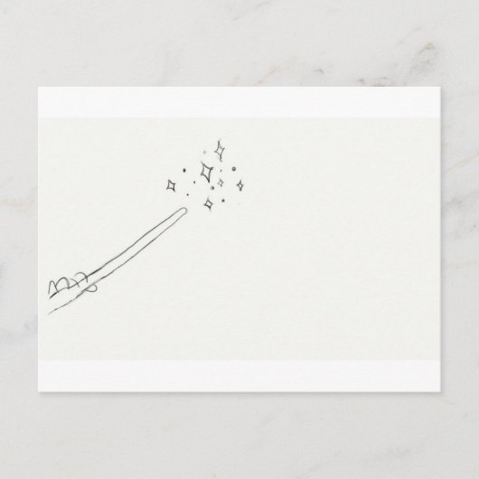 Carte Postale Baguette (Devant)