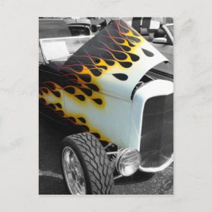 Carte Postale Baguette chaude de flamme