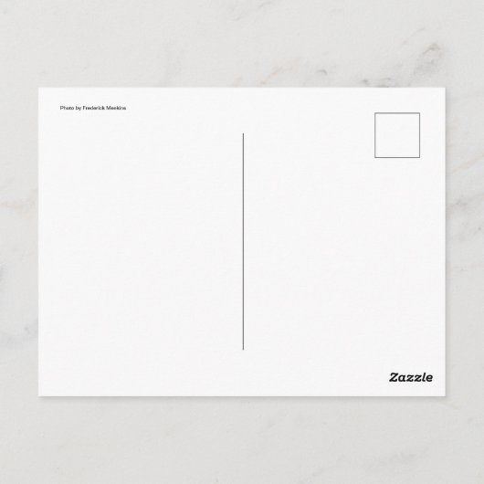 Carte Postale Baguette chaude rouillée (Dos)