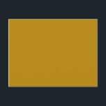 Carte Postale Baguette dorée foncée<br><div class="desc">Baguette d'or foncé couleur B8860B</div>