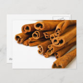 Carte Postale Baguettes de cannelle (Devant / Derrière)