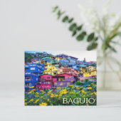 Carte postale Baguio, Philippines (Debout devant)