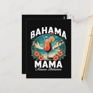 Carte Postale Bahama Mama Nassau