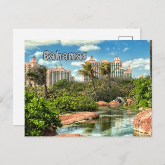 Carte postale Bahamas (Devant / Derrière)