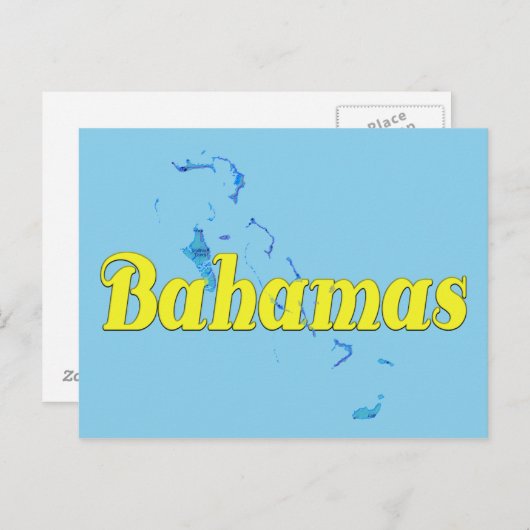 Carte Postale Bahamas (Devant / Derrière)