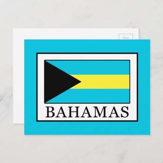 Carte Postale Bahamas (Devant / Derrière)