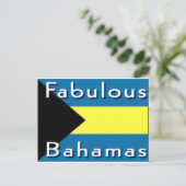 Carte Postale Bahamas fabuleux (Debout devant)
