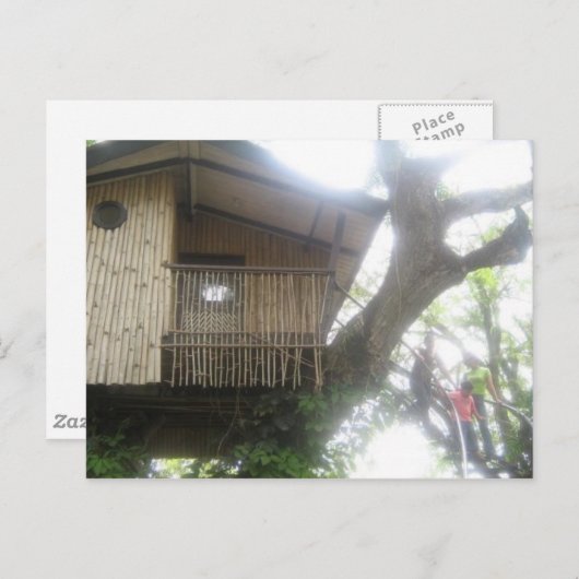 Carte Postale bahay kubo (Devant / Derrière)