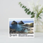 Carte Postale Baia Do Sancho - Brésil - (Debout devant)