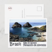 Carte Postale Baia Do Sancho - Brésil - (Devant / Derrière)