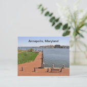 Carte Postale Baie à Annapolis, Maryland (Debout devant)