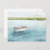 Carte Postale Baie ancrée I (Devant / Derrière)