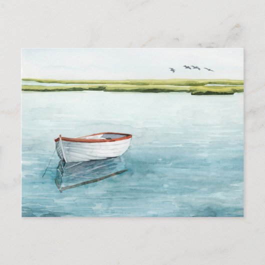 Carte Postale Baie ancrée I (Devant)