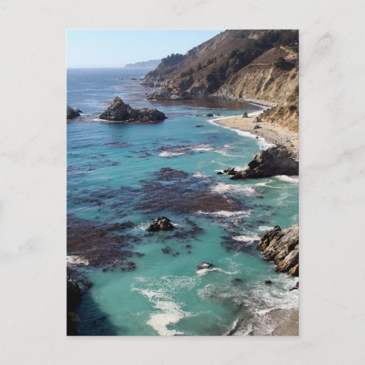 Carte Postale Baie Bleue (Devant)