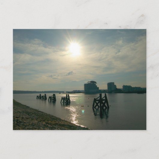 Carte Postale Baie Cardiff (Devant)