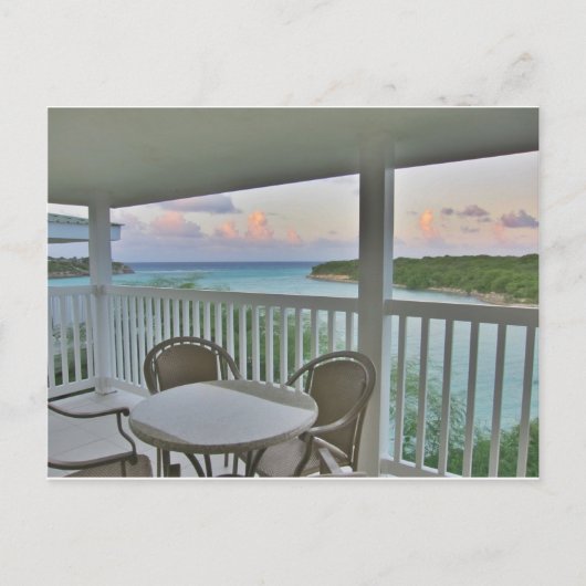 Carte Postale Baie d'Antigua (Devant)