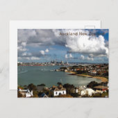 Carte Postale Baie d'Auckland (Devant / Derrière)