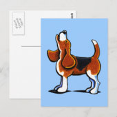 Carte Postale Baie de Beagle à trois couleurs (Devant / Derrière)