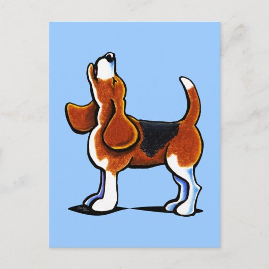 Carte Postale Baie de Beagle à trois couleurs (Devant)