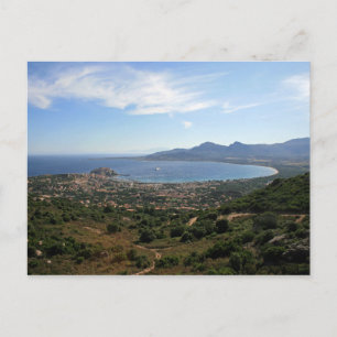 Carte postale Baie de Calvi, Corse, France
