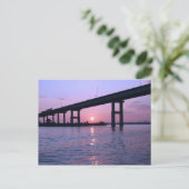 Carte Postale Baie de Chesapeake à Sunrise (Debout devant)