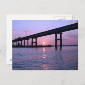 Carte Postale Baie de Chesapeake à Sunrise (Devant / Derrière)