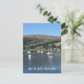 Carte Postale Baie de Kames, île de Bute, Écosse (Debout devant)