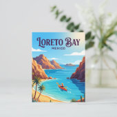 Carte Postale Baie de Loreto Mexique (Debout devant)