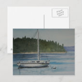 Carte Postale baie de lune de miel (Devant / Derrière)