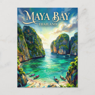 Carte Postale Baie de Maya Thaïlande