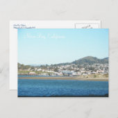 Carte Postale Baie de Morro, la Californie (Devant / Derrière)