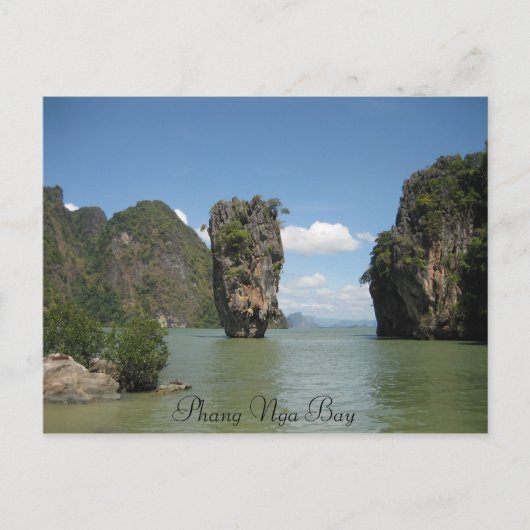 Carte Postale Baie de Phang Nga (Devant)