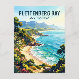 Carte Postale Baie de Plettenberg Afrique du Sud