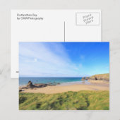 Carte Postale Baie de Porthcothan (Devant / Derrière)