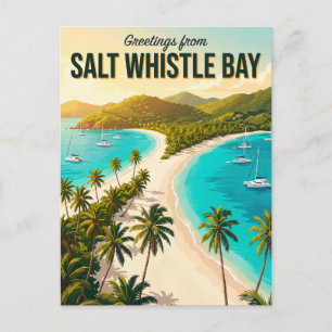 Carte Postale Baie de Salt Whistle St. Vincent et les Grenadines