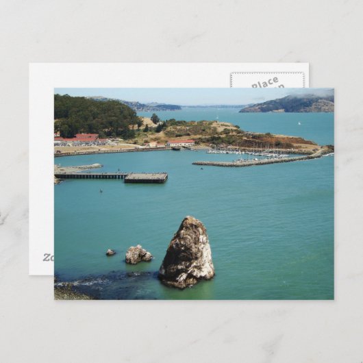 Carte Postale Baie de San Francisco (Devant / Derrière)