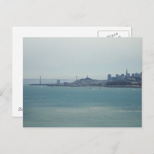 Carte Postale Baie de San Francisco (Devant / Derrière)