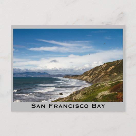 Carte Postale Baie de San Francisco (Devant)