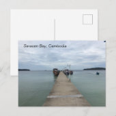 Carte Postale Baie de Saracen, Koh Rong Sanloem (Devant / Derrière)