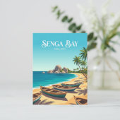 Carte Postale Baie de Senga Malawi (Debout devant)