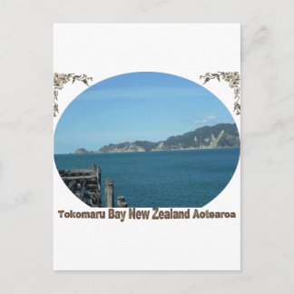 Carte Postale Baie de Tokomaru, côte Est, Nouvelle-Zélande Aotea