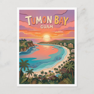 Carte Postale Baie de Tumon Guam