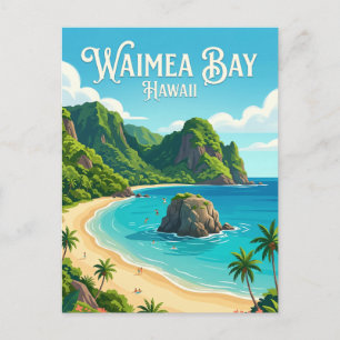 Carte Postale Baie de Waimea États-Unis