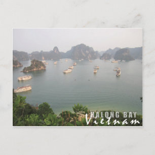 Carte Postale Baie d'Halong, Vietnam