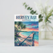 Carte Postale Baie d'Hervey Australie (Debout devant)