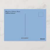 Carte Postale Baie d'Ordinance Point îles Malouines (Dos)